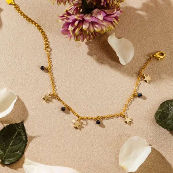 Starlight Gold Charm Bracelet